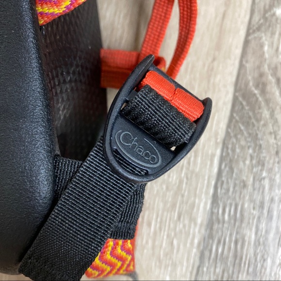 Chaco Zx1 Ecotread Kids Sandal Orange - Picture 7 of 11
